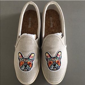 French Bulldog Soludos size 8.5
